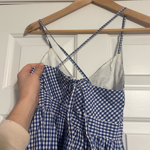 JCrew floor length gingham dress - Picture 7 of 13